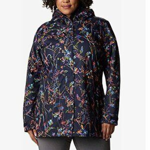 Columbia Women's Splash Waterproof Rain Jacket Sz Sm